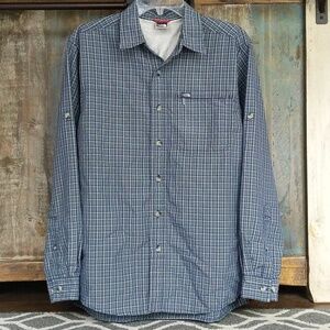 The North Face Hiking/Outdoor Button Down Long Sleeve Shirt - Mens' Large